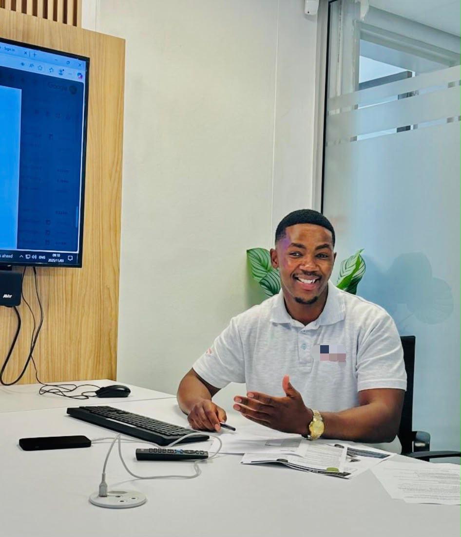 Mega Joules service professional consulting at an office